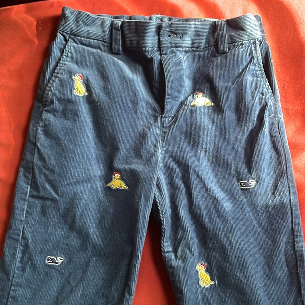 Blue Christmas VV Corduroy pants
